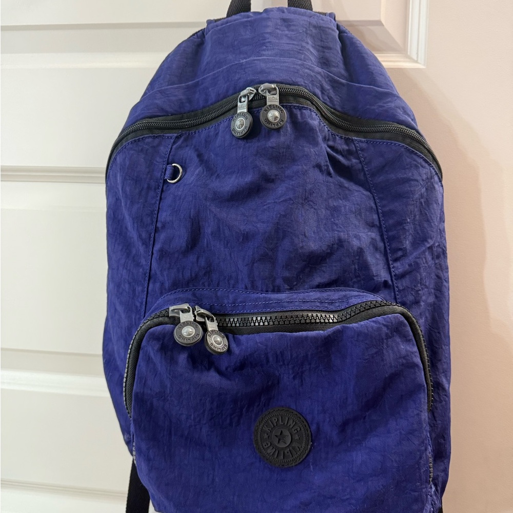 Kipling Purple Backpack